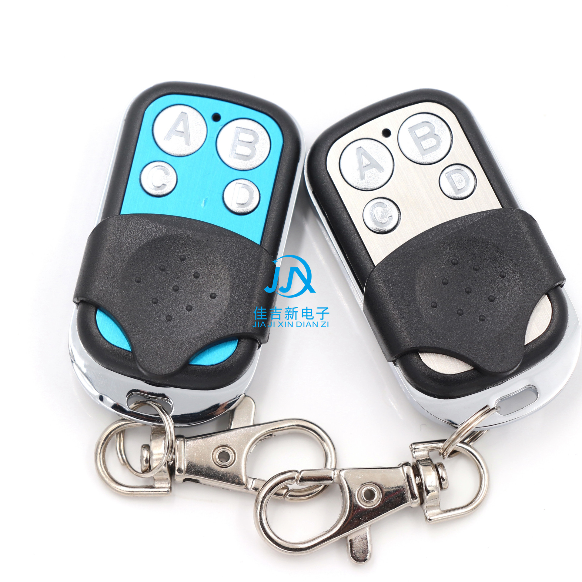 学习码4键433无线遥控器 智能家居类遥控器 金属遥控器学习码芯片