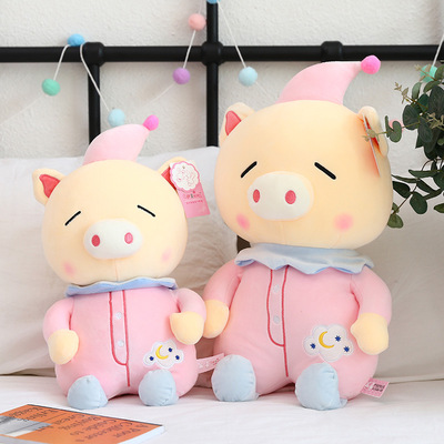 Manufactor Direct selling new pattern clown Plush Toys Cute pig Pig doll Piggy Pillows doll a doll