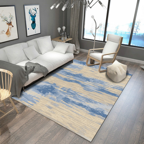 Nordic modern Ins printed carpet rug, soft living room bedroom carpet, cross-border carpet rug