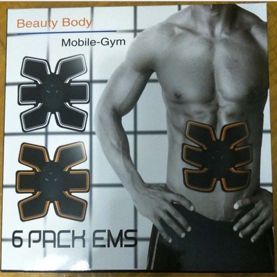 智能健身仪贴收腹部贴运动腹肌贴健身器材家用懒人锻炼健腹贴|ru