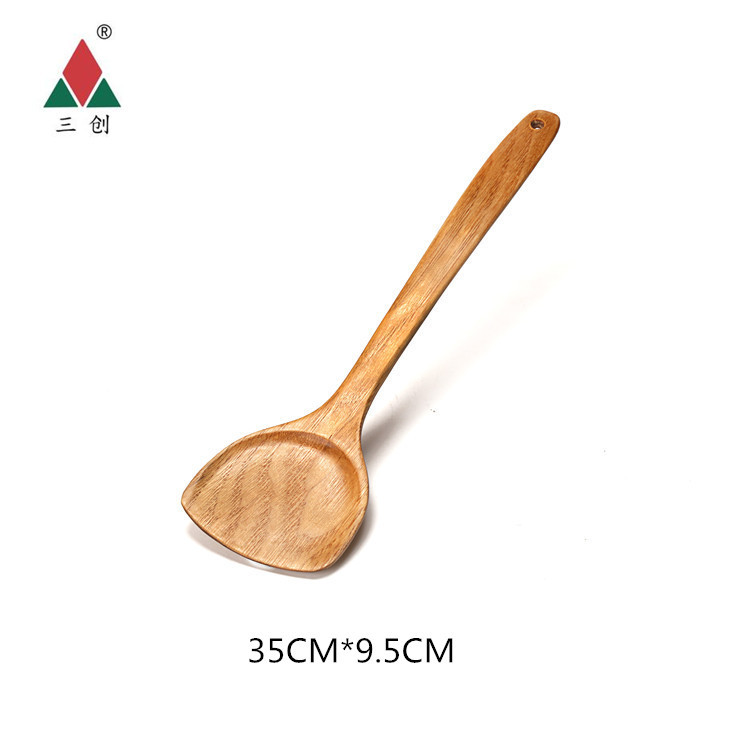 Wholesale spatula set kitchen utensils wooden creative tools solid wood spatula cooking spatula wooden spatula flat spatula