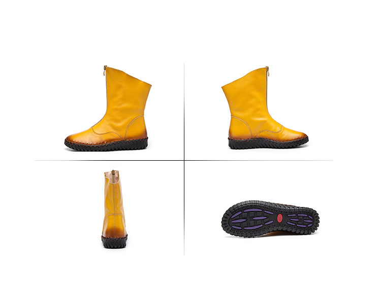 Bottes femme en En cuir - Ref 3354787 Image 41