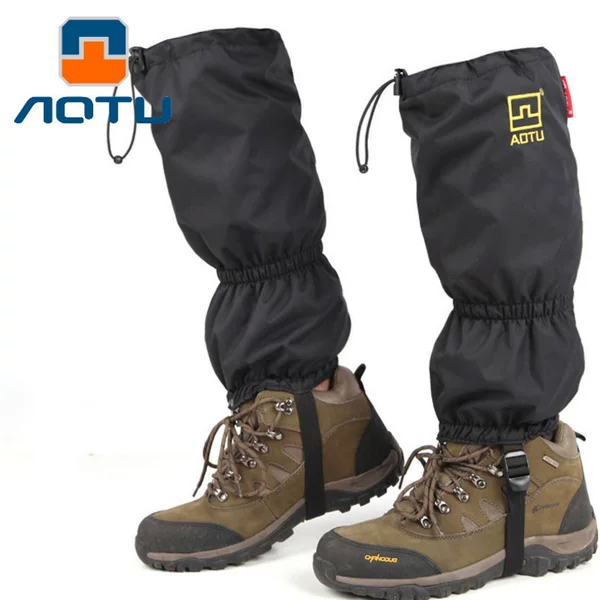 Outdoor Mountain Climbing Snow-proof Shoe Cover Hiking Desert Sand-proof Shoe Cover Riding Wind-proof Pants Cover Waterproof Bite-proof Snow Cover