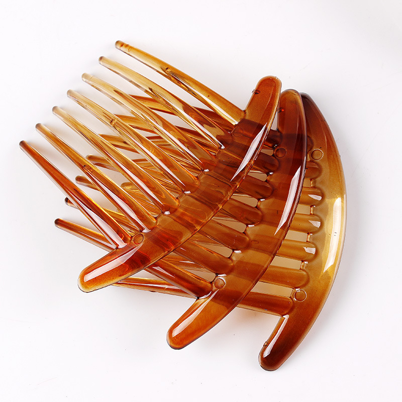 Placa de luz peine de tres piezas de SIETE DIENTES Marrón