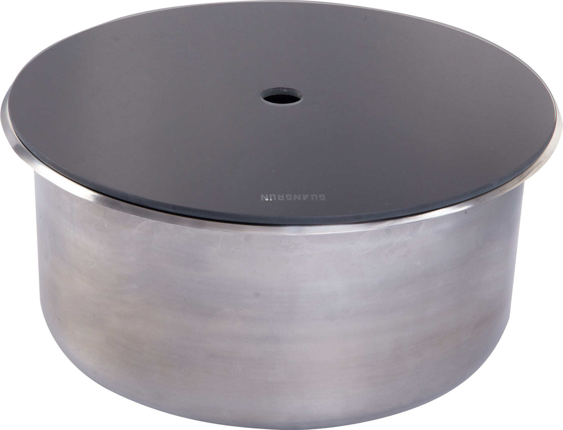 Fregadero especial para yate de RV con tapa de vidrio templado GR-532D de productos de cocina y baño de RV