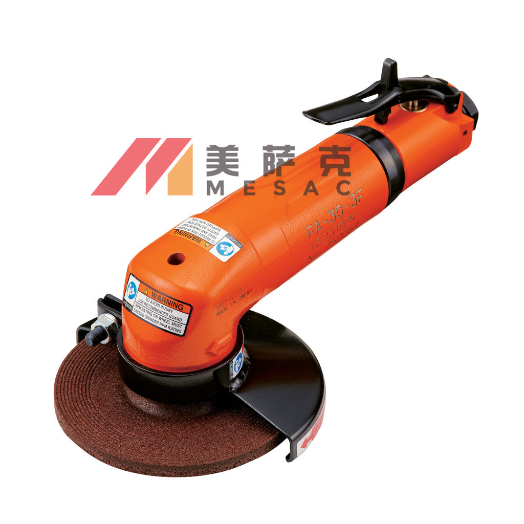 日本FUJI富士FA-30-3F N EC气动打磨机 4寸气动角磨机 气动砂轮机