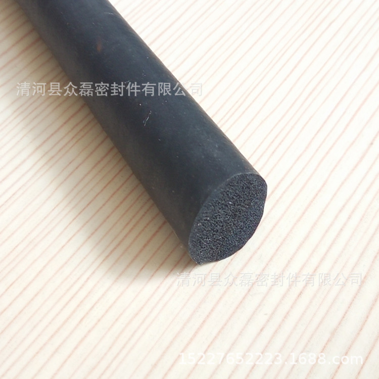 三元乙丙橡胶密封条 圆柱发泡密封条 圆形实心电器防水条