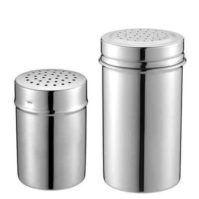 不锈钢撒粉器粉筒调味罐盐筒胡椒粉调料瓶罐调料罐调味瓶香料罐