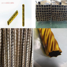 装饰麻花黄铜管 紫铜方管 黄铜方管 工程铜管来图开模定做加工