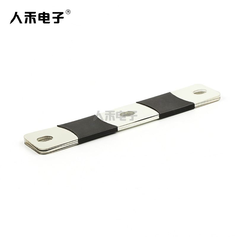 人禾电子 铜箔叠层母排连接 新能源铜箔软连接 镀锡加工导电铜排