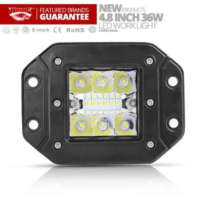 电商热销36W方灯嵌入式LED工作灯混合光 [3 INCH LED work light]|ms