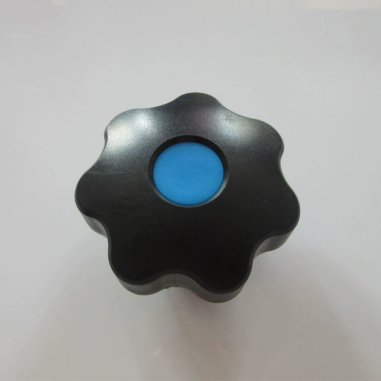 Оптовая Продажа с фабрики пластиковая Сливовая винтовая Ручка Через отверстие Звездная ручка пластиковая пятиугольная Семиугольная ручка