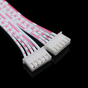 排线加工XH2.54红白排线 26AWG 双头 2/3/4/5/6/7/8/9/10/12P定制