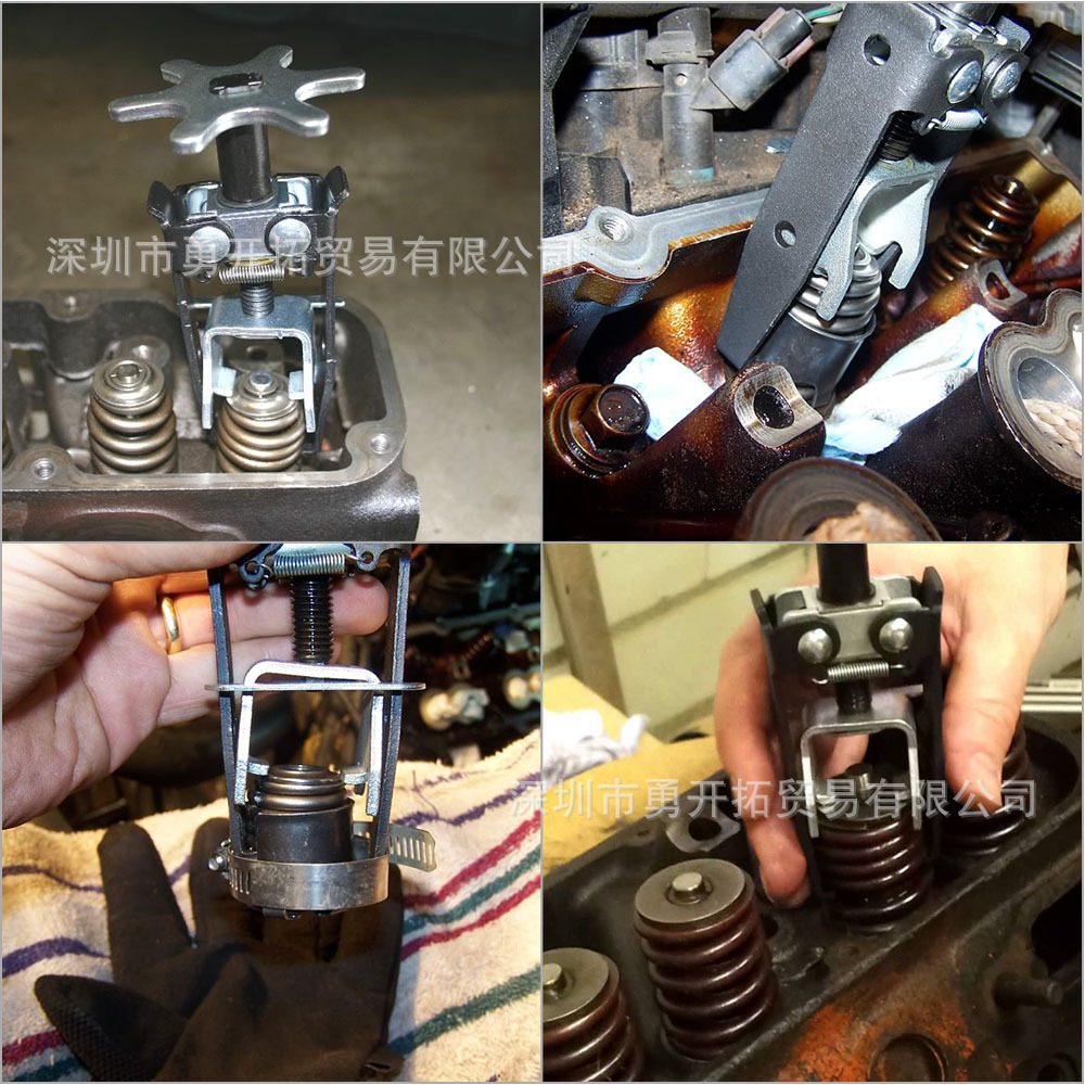 EBAY热卖通用定置式气门弹簧压缩器气门拆卸工具-阿里巴巴