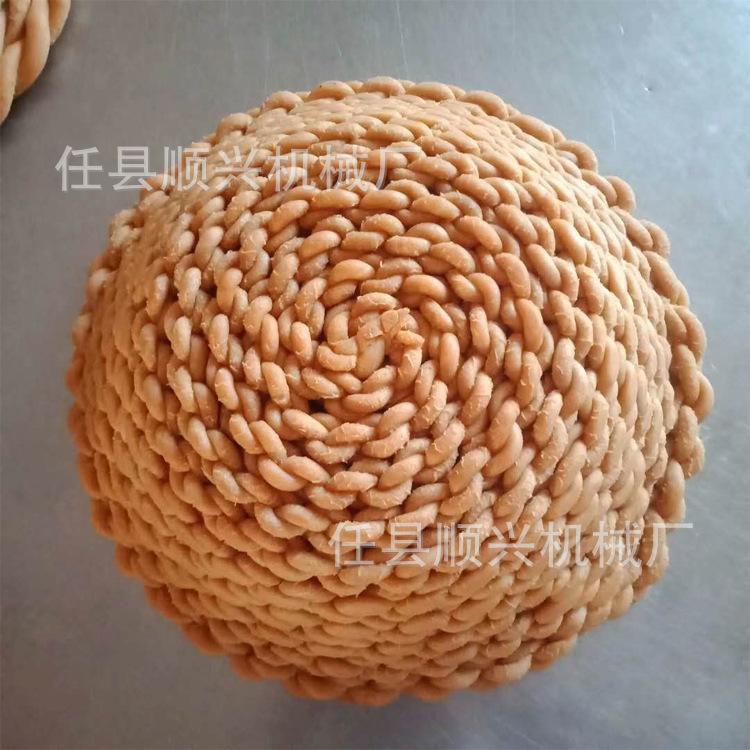 顺兴仿手工麻花机 自动切断淋油麻花机 油炸京果糯米江米条设备