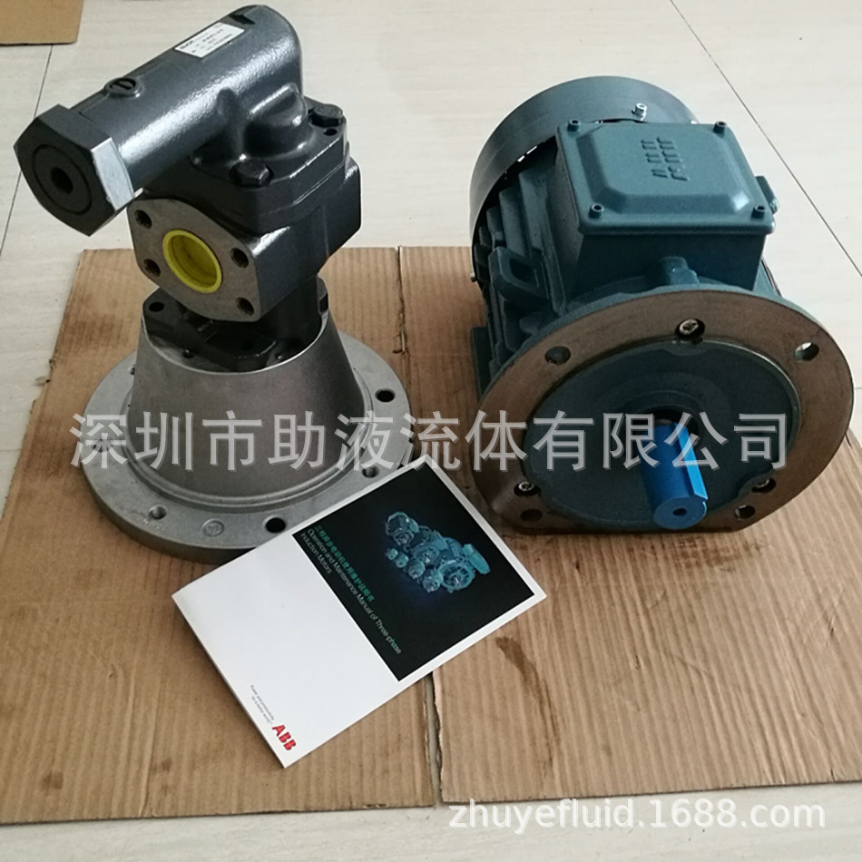 原装进口德国KRACHT耐磨高压船舶用齿轮泵KF50LG2/197-GJS