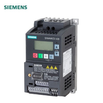 西门子 SINAMICS V20 1AC 220V变频器,无内置滤波器;6SL3210-5B