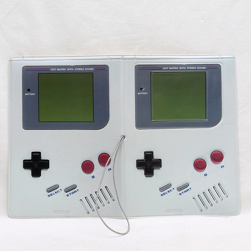 Game Console Retro Creative Multifunctional Document Ticket Storage Protection Bag Card Holder Passport Case