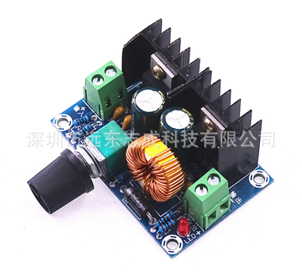 XH-M401 DC-DC降压模块 XL4016E1大功率直流调压板 最大8A带稳压