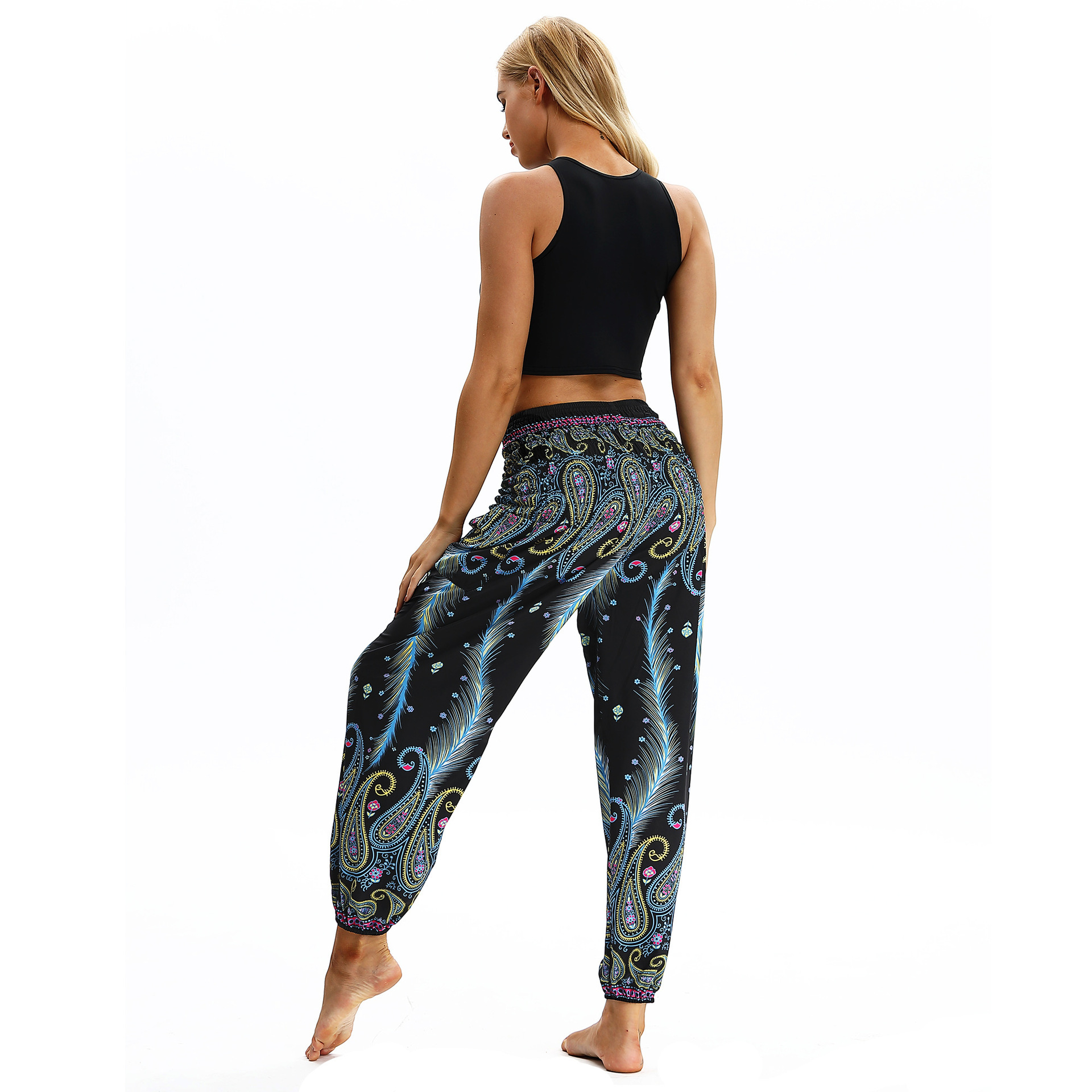 printing loose sports yoga pants Nihaostyle Clothing Wholesale NSMDF67669