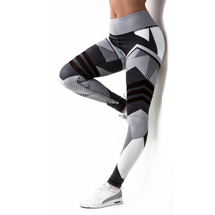 New Digital Printing Yoga Pants Leggings Hip Raise High Waist