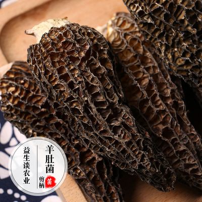产地直批大个羊肚菌剪柄40g6-8cm家庭装珍贵山货一件代发宝妈必备|ms