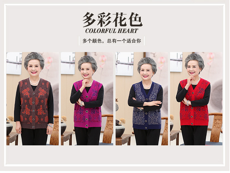 Gilet femme MOUTON ROUGE en Tricot - Ref 3317913 Image 10