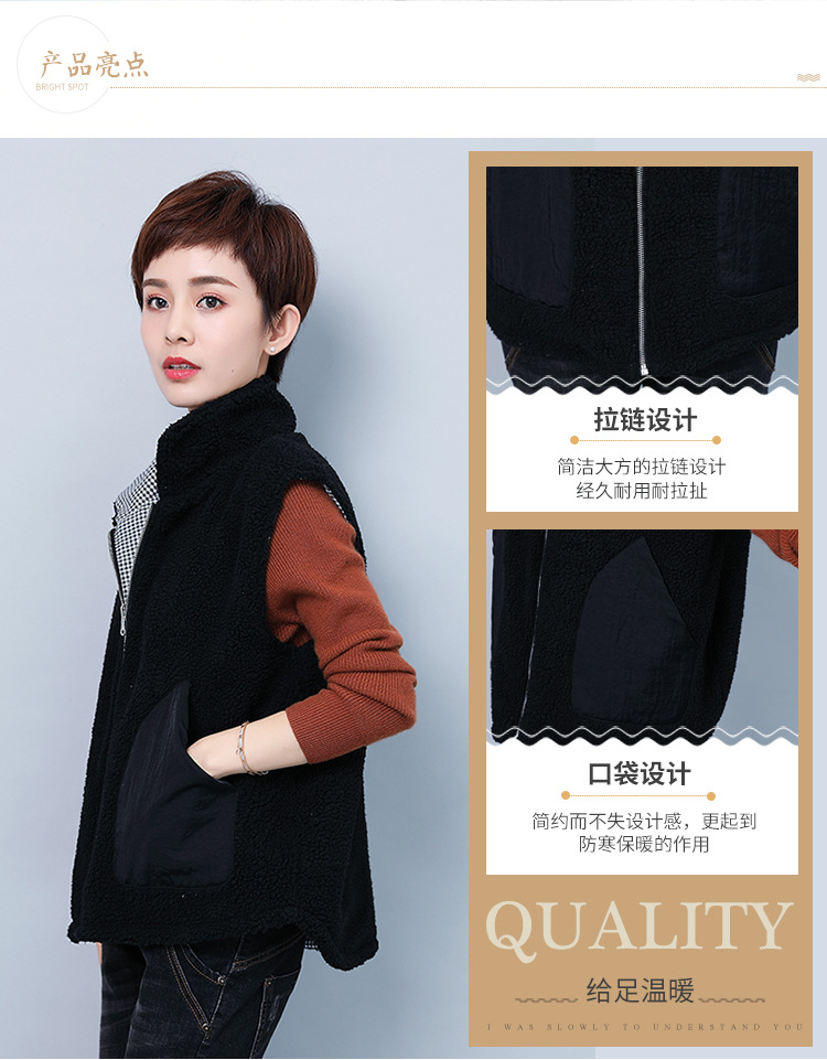 Gilet femme en Agneau cachemire - Ref 3316250 Image 22