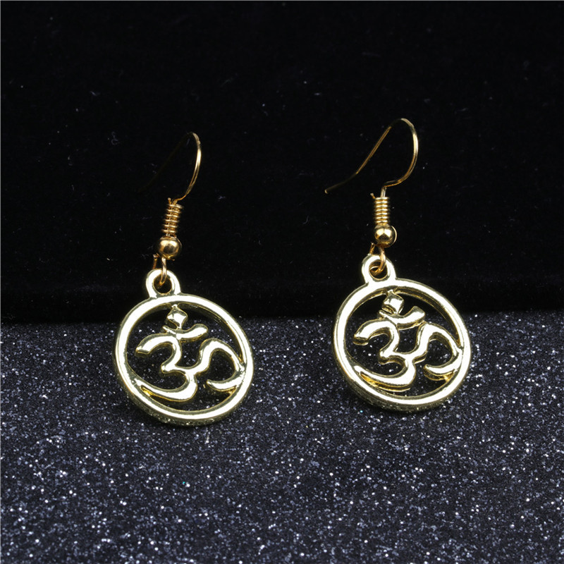 18g Weight Earrings Classification Anniversary, Business, Wedding, Travel, Birthday, Festival Occasion Alloy Material Halloween Festival Water Droplets Pattern Kid'S, Women'S, Unisex Gender Plating Design Fashion Style Gold Color Halloween Fashion Water Droplets Plating Alloy Earrings 16