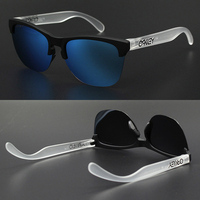 O标青蛙太阳镜偏光墨镜Frogskins 009374眼镜TR90 UV400套装