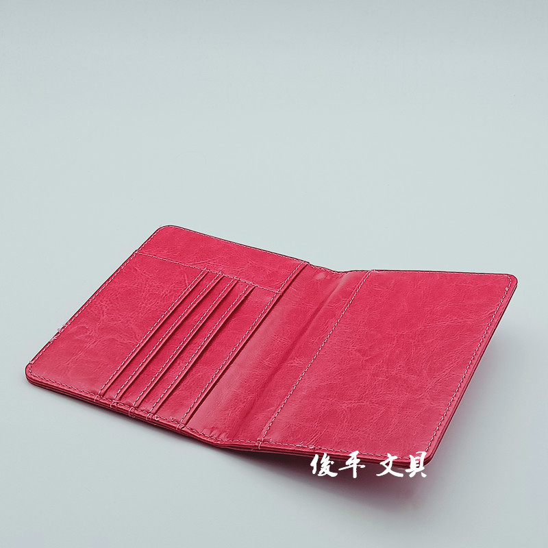 RFID passport cover PU travel passport card holder multifunctional and practical foldable document holder passport