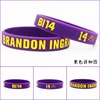 Lakers Basketball Star No. 14 Ingram Signature Bracelet Yingge Sports Training Nights Light Bracelet wristband