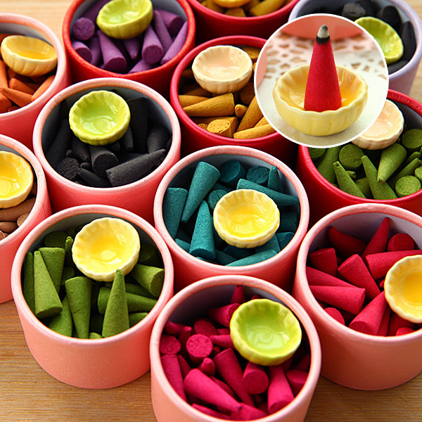 Cross-border new and unique high-quality Thai Tower Incense Convection Aroma Diffuser Household Aroma Fragrance Tower Box with Disc Incense