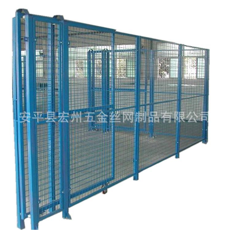 供应隔离网 厂房隔离车间围栏网仓库护栏网 框架仓库隔断