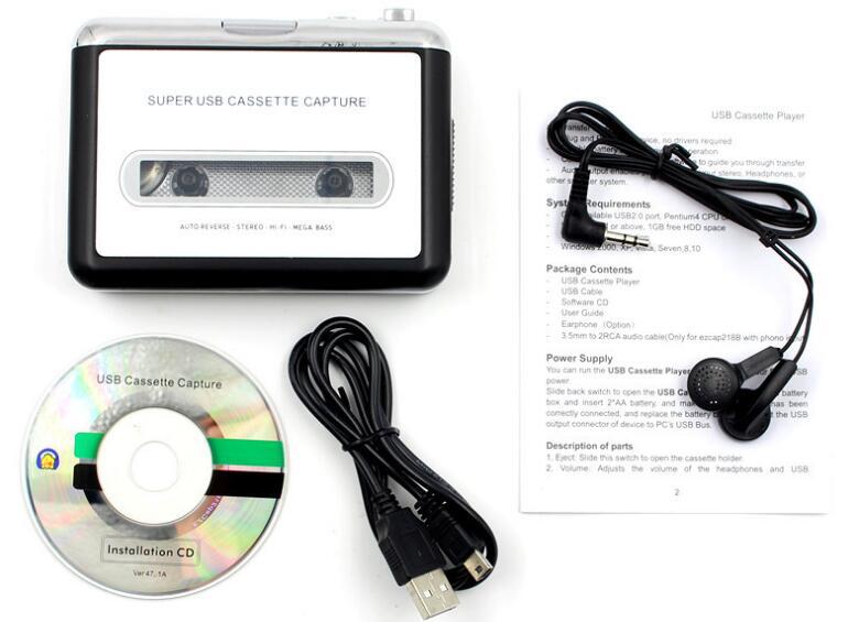 Hi-fi Tape Signal Converter Tape Walkman Tape To 3 Cassette Player Walkman Stereo