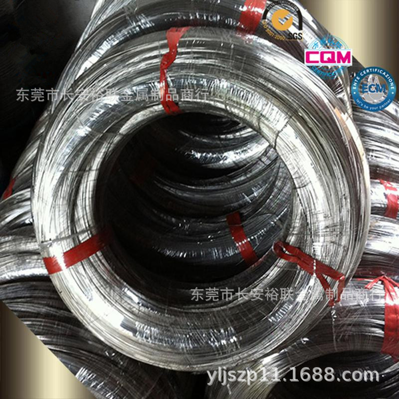 进口304不锈钢弹簧钢线 高弹性硬度琴弦刀钢丝0.1 0.2 0.6 0.9mm