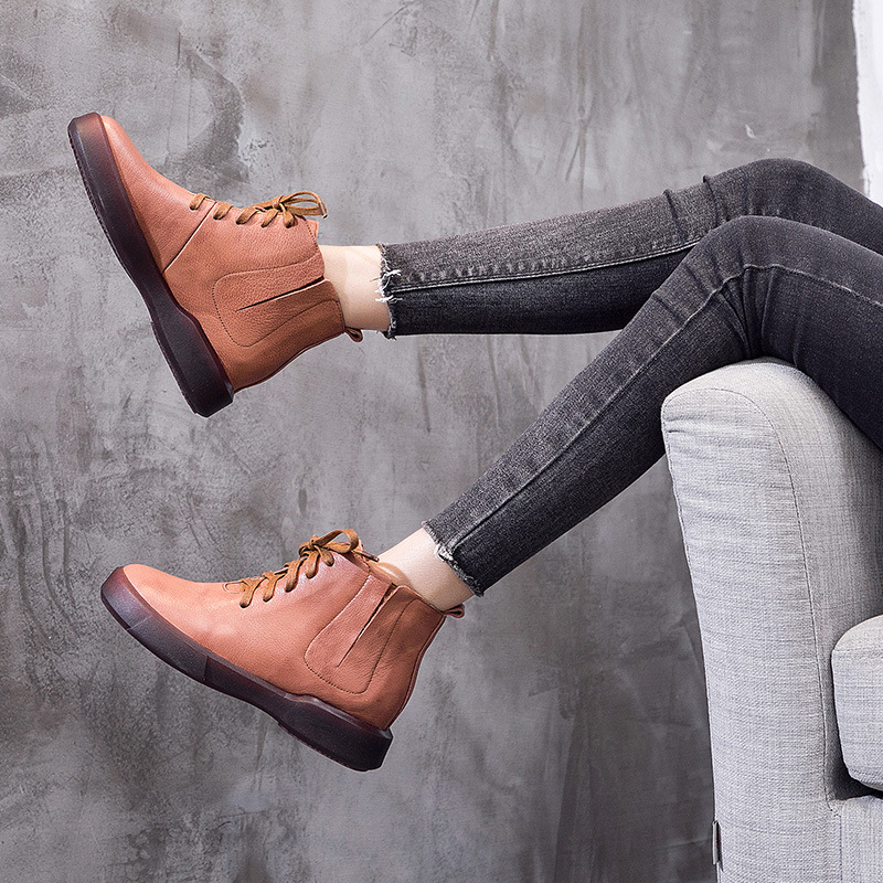 Bottes femme en En cuir - Ref 3355440 Image 5