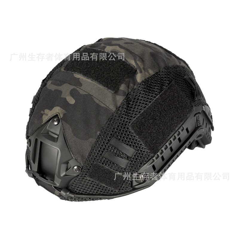 RÁPIDO cubierta del casco táctico cubierta del casco de camuflaje RÁPIDO paño del casco ACU Mang camuflaje CP camuflaje Velcro casco de tela