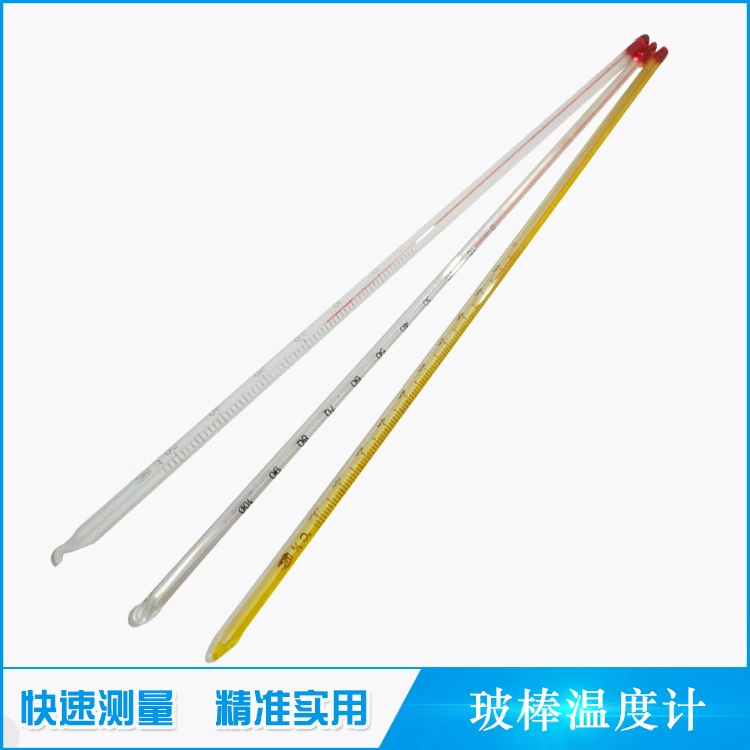 Термометр для стеклянных стержней красная вода керосиновый спирт Термометр для стержня Красный жидкий стеклянный термометр изготовление на заказ