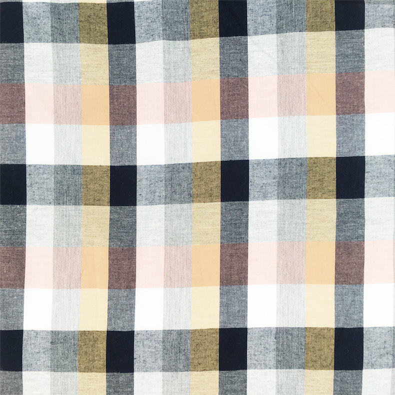 加工 全棉色织提花布  全棉衬衫面料 厂家