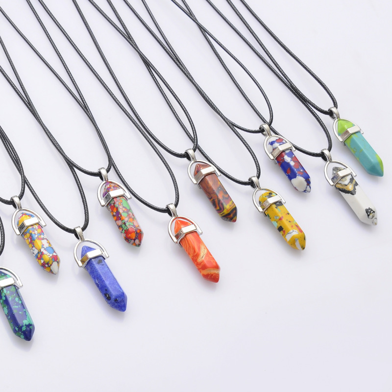 Fashion Geometric Synthetics Unisex Pendant Necklace 1 Piece