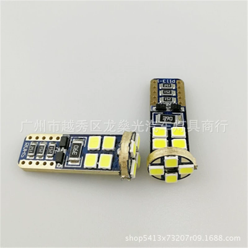 Фабрика прямых продаж автомобиля широкоформатный свет декодирование T10 3030 12SMD дверной боковой свет w5 w чтение световой таблички