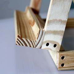 Wholesale Children's Upright Easel Pine Wood Easel Display Drawing Tabletop Desk Folding Children's Easel Wooden Easel