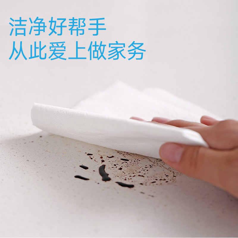 Ángel Hengmei papel de cocina absorción de agua absorción de aceite toallitas de papel de cocina 100 secciones * 2 rollos al por mayor