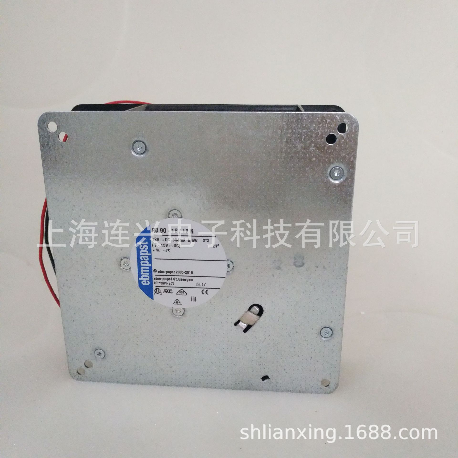 全新德国ebmpapst离心风机RG90-18/12N 金属防水风扇静音变频