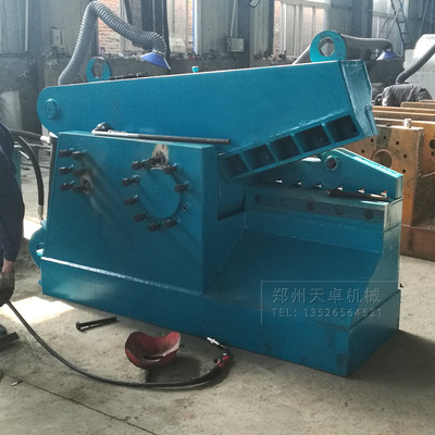 12铬合金切刀钢板料头剪切机 金属切断机 鳄鱼剪切机