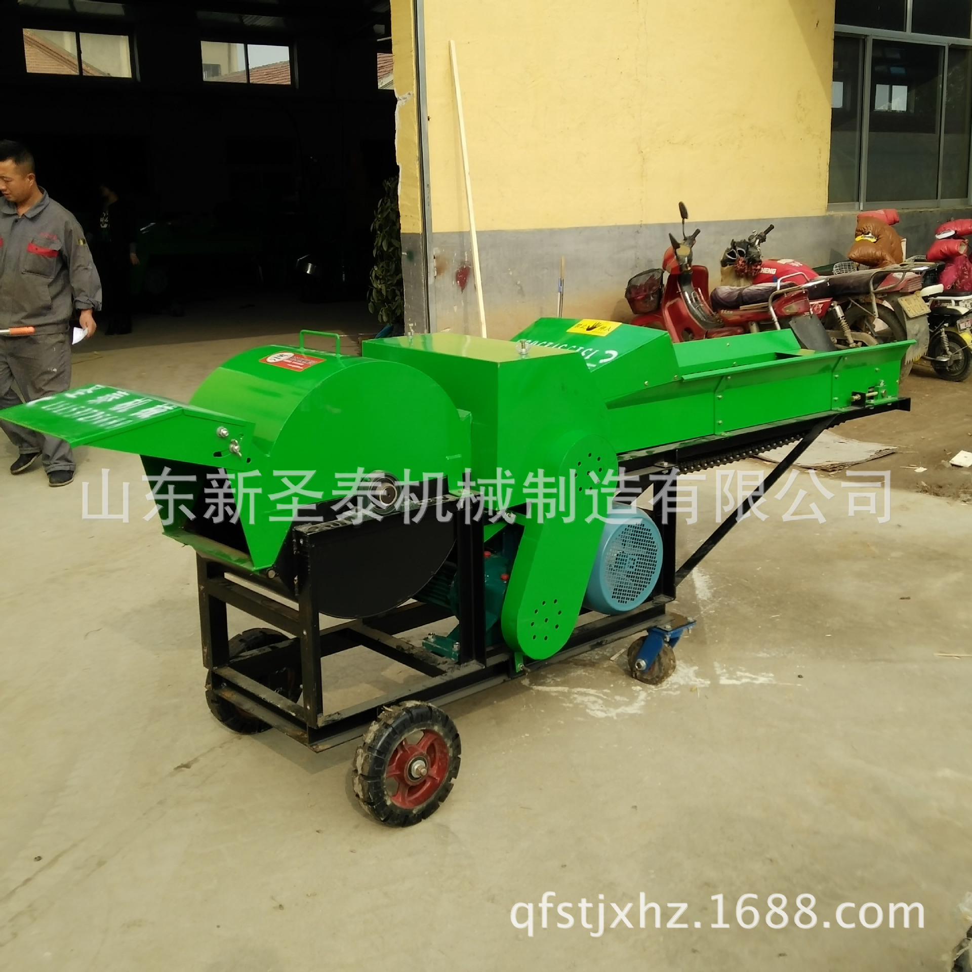 自动进料秸秆揉丝机价格 800型锤片式揉搓机 饲料揉丝机