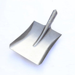 Agricultural tool T-shaped iron spade No. 1, No. 2, No. 3 square spade one-piece formed iron spade head industrial construction steel shovel