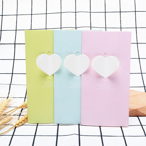Korean stationery creative wings love greeting card message New Year Christmas blessing Valentine's Day card can be customized