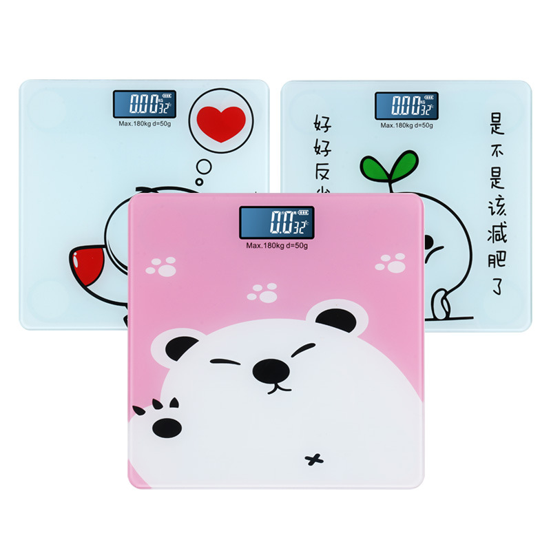 廠家批發體重秤家用電池人體秤精准體重計跨境廣告禮品定制電子稱